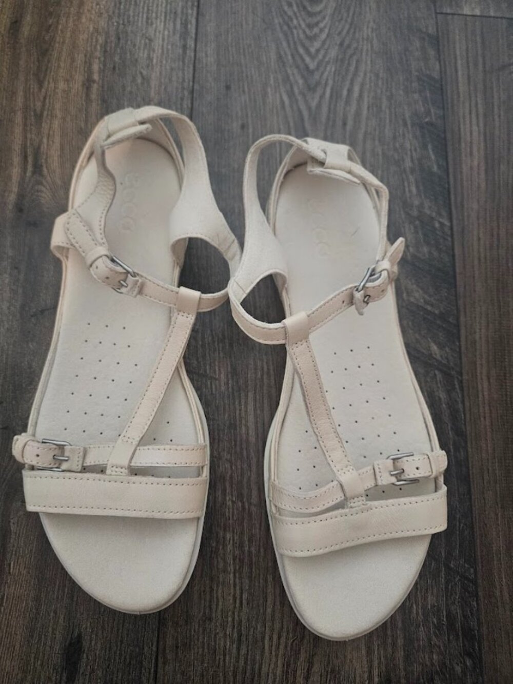 UEC Ecco T-Strap Sandal Women's Size 12
